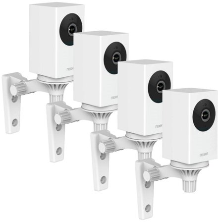 Smart Wireless 1080p 2-Way Audio Cloud Storage Auto Track Pan/Tilt/Zoom Security Cam with Night Vision (4-Pack)