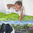 thumbnail image 3 of CafePress - Bi Black Sheltie Throw Blanket - Soft Fleece Throw Blanket, 50"x60" for All Ages, 3 of 5