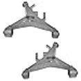 thumbnail image 3 of Pair Set of 2 Rear Lower Suspension Control Arms For Ford Lincoln LS, 3 of 3
