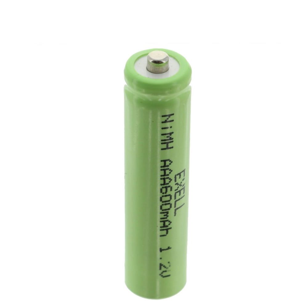 Exell 1.2V NIMH AAA 800mAh Rechargeable Button Top Battery FAST USA