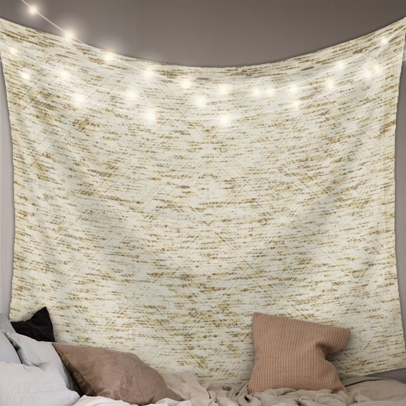 Beige Flowers Large Tapestry for Bedroom Wall Hanging Tapestry, Spring Floral Farmhouse Retro Art Ceiling Backdrop Tapestries Poster Blanket Wall Decor for Teens Room Living Room Dorm 100" x 59"