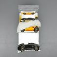 thumbnail image 2 of Ambesonne Vintage Bedding Set 4 Pcs, Retro Nostalgic Cars, Queen, Earth Yellow Black, 2 of 3