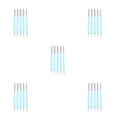thumbnail image 3 of Kearding Pack of 5 Dotting Tools Set Dotting Convenience Embossing Double-ended Supply Accessories Household Nail Tool Brushes Silicone Type2 NO2, 3 of 6