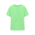 thumbnail image 4 of EnJoCho Kids Cotton Plain T-Shirt Lightweight T Shirt Short Sleeve Boys Girls Tee Tops Classic Casual Shirts for Age 3-14 Years, 4 of 7