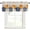 Brown, variant on Navy Blue Pumpkins Fall Kitchen Valances for Windows, Thanksgiving Eucalyptus Farmhouse Bathroom Window Valances 60x18 Inch Rod Pocket Window Treatments Valance Curtains for Living Room Bedroom Decor