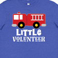 thumbnail image 4 of Inktastic Firefighter Childs Little Volunteer Youth T-Shirt, 4 of 5