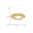 thumbnail image 3 of Solid 14k Yellow Gold Anniversary Wedding Band (3mm) - Size 4.5, 3 of 3