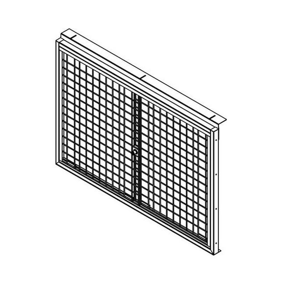 Retail First 9090241 30 in. Gondola Security Cage