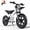 14-White, variant on TOKTOO 36V Electric Dirt Bike for Big Kids, 11.8 MPH High-Speed Electric Motorcycle, 200W Motor, 14" Inflatable Tires, White Ride on Dirt Bike