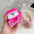 thumbnail image 2 of Compatible avec AirPods Pro 1ère Génération Étui, Étui Protecteur en Silicone Souple Absorbant les Chocs avec Pompon, 2 of 5