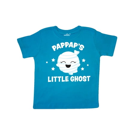 

Inktastic Cute Pappap s Little Ghost with Stars Gift Toddler Toddler Girl T-Shirt