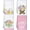 Pink, variant on luyaa 4 Pcs Pink Floral Kitchen Towels Pink and White Flower Hand Dish Towels Butterfly Dishcloths Sets Fast Drying Absorbent Housewarming Gift for Cooking Kitchen Bathroom Decor
