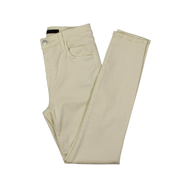 J Brand Womens Alana High Rise Color Wash Cropped Jeans Beige 26