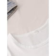 thumbnail image 4 of Camiseta estampada 100 % algodón para mujer, de manga corta y cuello redondo, para uso diario informal, 1 pieza, camiseta de ocio., 4 of 5