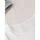 thumbnail image 4 of Camiseta estampada 100 % algodón para mujer, de manga corta y cuello redondo, para uso diario informal, 1 pieza, camiseta de ocio., 4 of 5