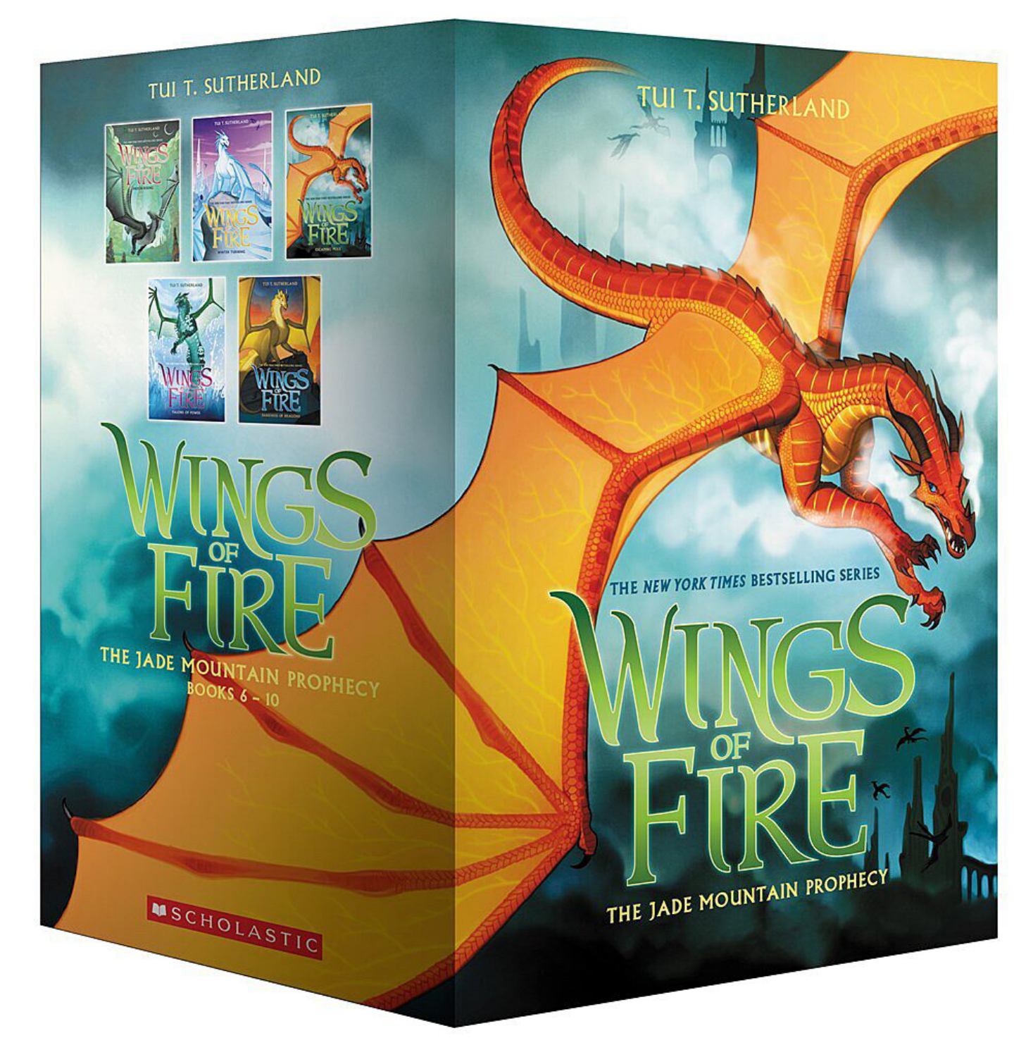 Wings of Fire Box Set, the Jade Mountain Prophecy (Books 6-10) (Hardcover)