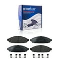 thumbnail image 4 of Detroit Axle - Brake Kit for 2003-2011 Ford Crown Victoria Mercury Grand Marquis Marauder, Front and Rear Brake Rotors and Ceramic Brake Pads Replacement: 12.01'' inch Front 11.61'' inch Rear Rotor, 4 of 8