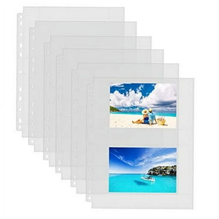 Samsill 4x6 Photo Pages for 3-Ring Binder - 4x6, 50 Turkey