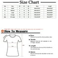 thumbnail image 3 of Womens Chiffon Blouse Swiss Dot Casual V-Neck Tie Puff Short Sleeve Pom Pom Shirts Loose Fit Summer Tops Tunics, 3 of 6