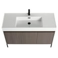 thumbnail image 4 of Fine Fixtures Crownpoint Bathroom Vanity 48" Wide - Gray Oak - White Sink, 4 of 4