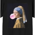 thumbnail image 2 of Hot Topic Generic Bubblegum Girl Crew Neck Short Sleeve Women's Black T-shirt
-Large, 2 of 4