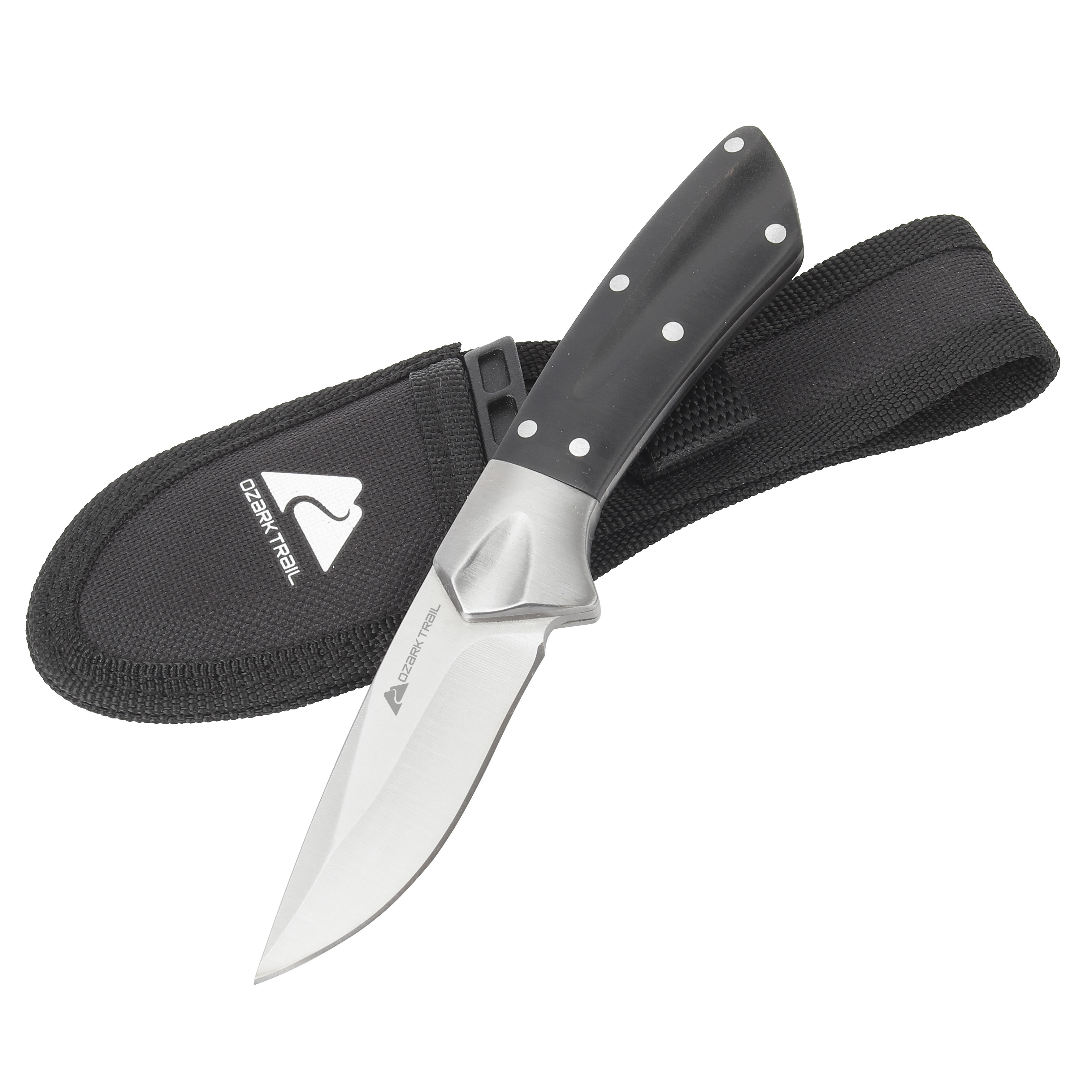 Cuchillo de hoja fija Ozark Trail Forge de 7 pulgadas con hoja de acero inoxidable y mango de polipropileno 2