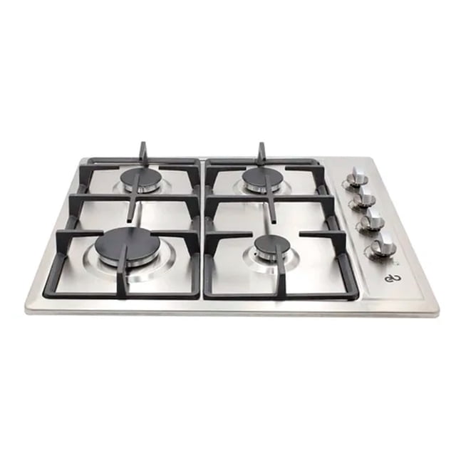 Parrilla A Gas Empotrable EB Tecnica 4 Quemadores Acero Eb-460