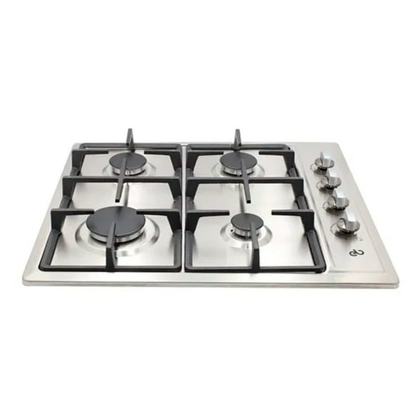 Parrilla A Gas Empotrable EB Tecnica 4 Quemadores Acero Eb-460