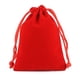 thumbnail image 1 of Bolsa de franela negra con cordón para guardar auriculares, bolsa de joyería a prueba de polvo, bolsa de franela para empaquetar joyas, 1 of 4