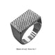 thumbnail image 5 of Anillo masculino Diseño especial Anillos para hombres Pequeña ligereza Fácil almacenamiento Dedo Joyería Decoración Accesorios Navidad Ropa, zapatos y accesorios Miscelánea Plata talla 7 Sonducket AP014665-02, 5 of 6