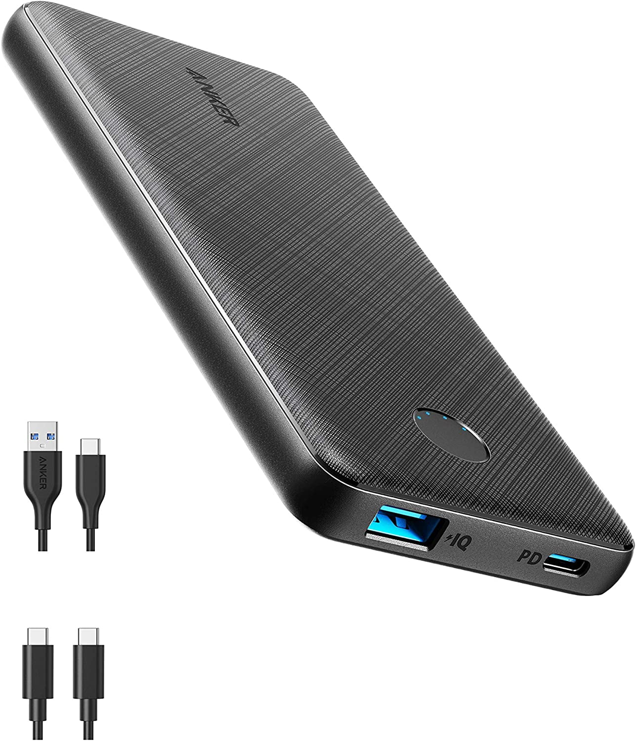 USB-C PD 20W Fast Charging Portable Charger Woisco 10000mAh Power Bank Samsung Galaxy S21/S20 Dual Outputs Cell Phone Battery Pack for iPhone 13/12 Pro Max iPad Pro and More 