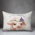 thumbnail image 3 of Creative Products Little Sweetie Pig 14x20 Spun Poly Pillow, 3 of 3