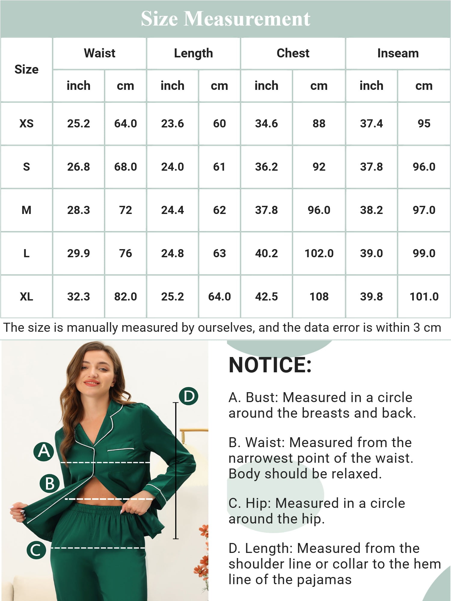 DARING DIVA Women's Pajamas Loungewear Knit V Neck Tank Tops with Pants Set Black XS