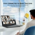 Dell Inspiron 15.6" Touchscreen Laptop - Business & Student Laptop Computer, with Office Lifetime & Win 11 Pro, Ryzen 7 7730U, External DVD Drive, WVA LED FHD Anti-Glare Display, 16GB RAM, 512GB SSD