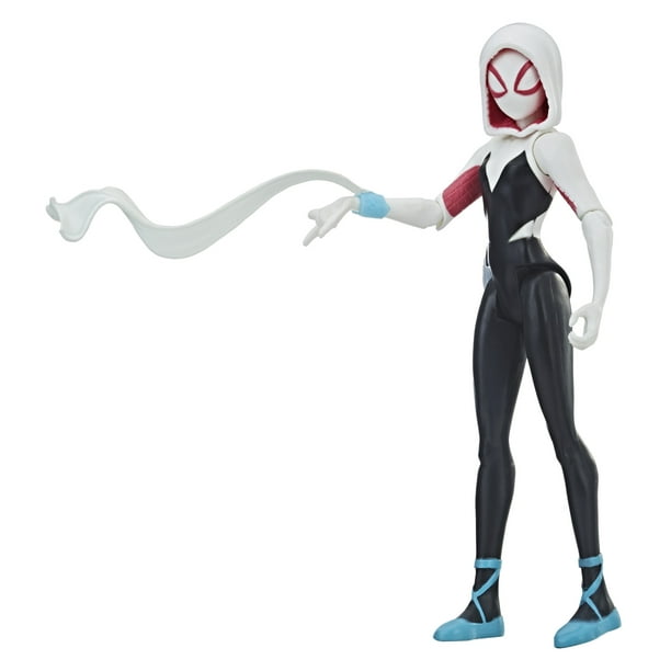 Spider Man Into The Spider Verse 6 Inch Spider Gwen Figure Walmart Com Walmart Com