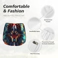 thumbnail image 4 of Daiia Mystic Wolf Dreamcatcher Pattern Women's 2 in 1 Running Shorts - Lightweight Athletic Workout Gym Yoga Shorts Liner with Phone Pockets-Medium, 4 of 7