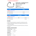 thumbnail image 2 of Oxygen Sensor - Compatible with 2011 - 2014, 2017 Kia Sorento AWD 2012 2013, 2 of 2
