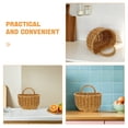 thumbnail image 3 of FUTUREORYY 2Ud Cesta Colgante De Plástico Color Café Para Organizar Y Decorar Espacios Verticales, 3 of 6