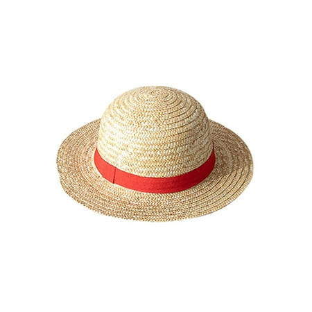 

Seyurigaoka Kids Bowler Straw Hat Foldable Wide Brim Beach Sun Caps for Toddler Girl Boy Summer Seaside Outdoor