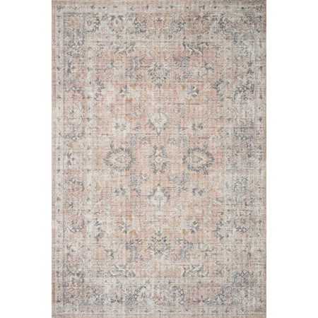 Loloi II Skye Oriental Blush / Grey Area Rug