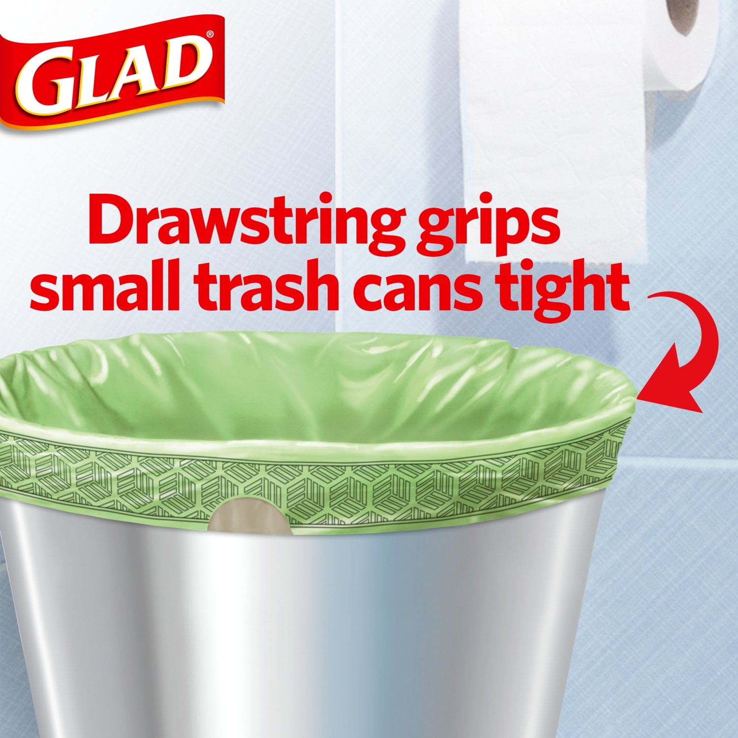 Glad OdorShield Small Drawstring Trash Bags, Sweet Citron & Lime, 80 Count  Reviews 2024