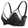 thumbnail image 6 of Bras for Women Minimizer JIANLAI ,Full Cup See Through Lace Everyday Bra, Adjustable Straps Elegant Comfort Bra, 6 of 6