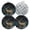 Black3513, variant on 4 PCS Pot Holders for Kitchen,Potholders Sets with Hook for Oven,Cooking,Baking,Bee Flying Over Yellow Flowers