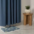 thumbnail image 6 of Cotton Blend Waffle Texture Shower Curtain, 6 of 7