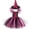 Hot Pink, variant on Women Halloween Costume Dress With Witch Hat, Tulle Party Outfit For Cosplay, Dance Recitals, Stage Performances, Costume Parties, Photo Sessions, Parades And Fantasy Dress Up Occasions