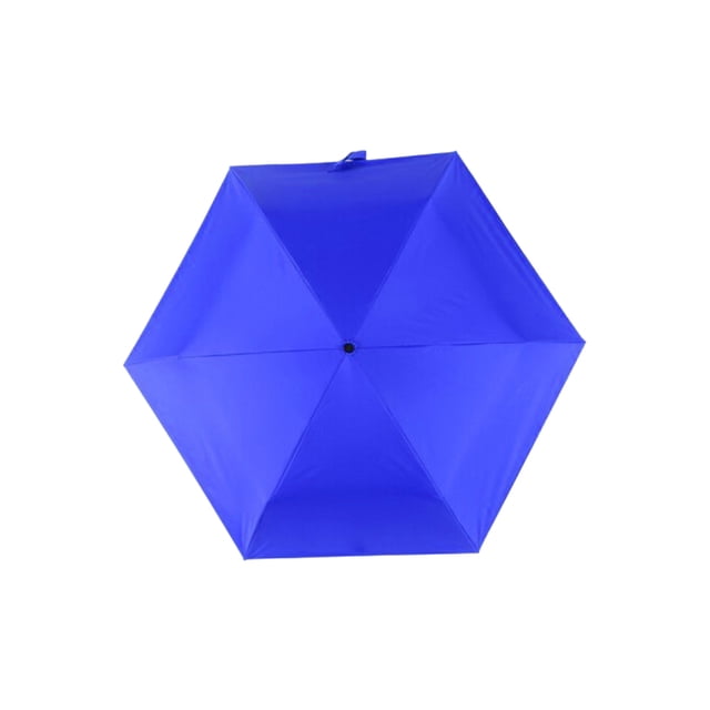Paraguas Plegable Ligero Matsuzay para Protección contra El Sol y la Lluvia Azul Oscuro