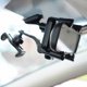 thumbnail image 2 of Soporte para teléfono de automóvil Soporte de asiento de espejo retrovisor giratorio de 360 ​​​​grados (negro) Likrtyny Para estrenar, 2 of 9