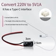 thumbnail image 3 of Utilisation Pratique Transformateur 220V vers 5V Tension d'Entrée Ajustable Format Compact, 3 of 8