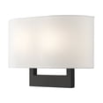 thumbnail image 5 of Livex Lighting - 2 Light Medium Wall Sconce In Contemporary Style-9 Inches Tall, 5 of 15