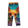 thumbnail image 4 of Daiia Colorful Textured Chihuahua Women's Sleep Pant with Pockets and Drawstring,Pajama Pants-XX-Large, 4 of 9
